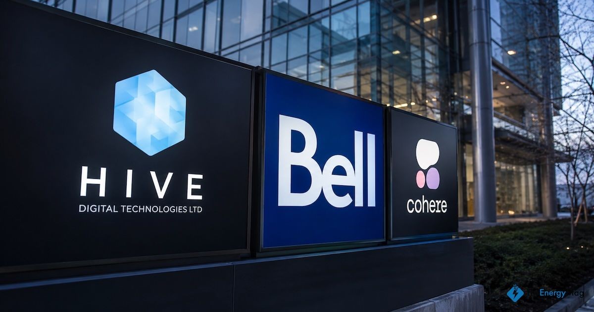 HIVE Signs $220M AI Cloud Deal With Bell, Cohere for Canadian Sovereign Stack