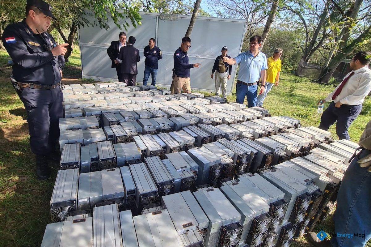 Paraguay Seizes 271 Bitcoin Miners in Power Theft Crackdown