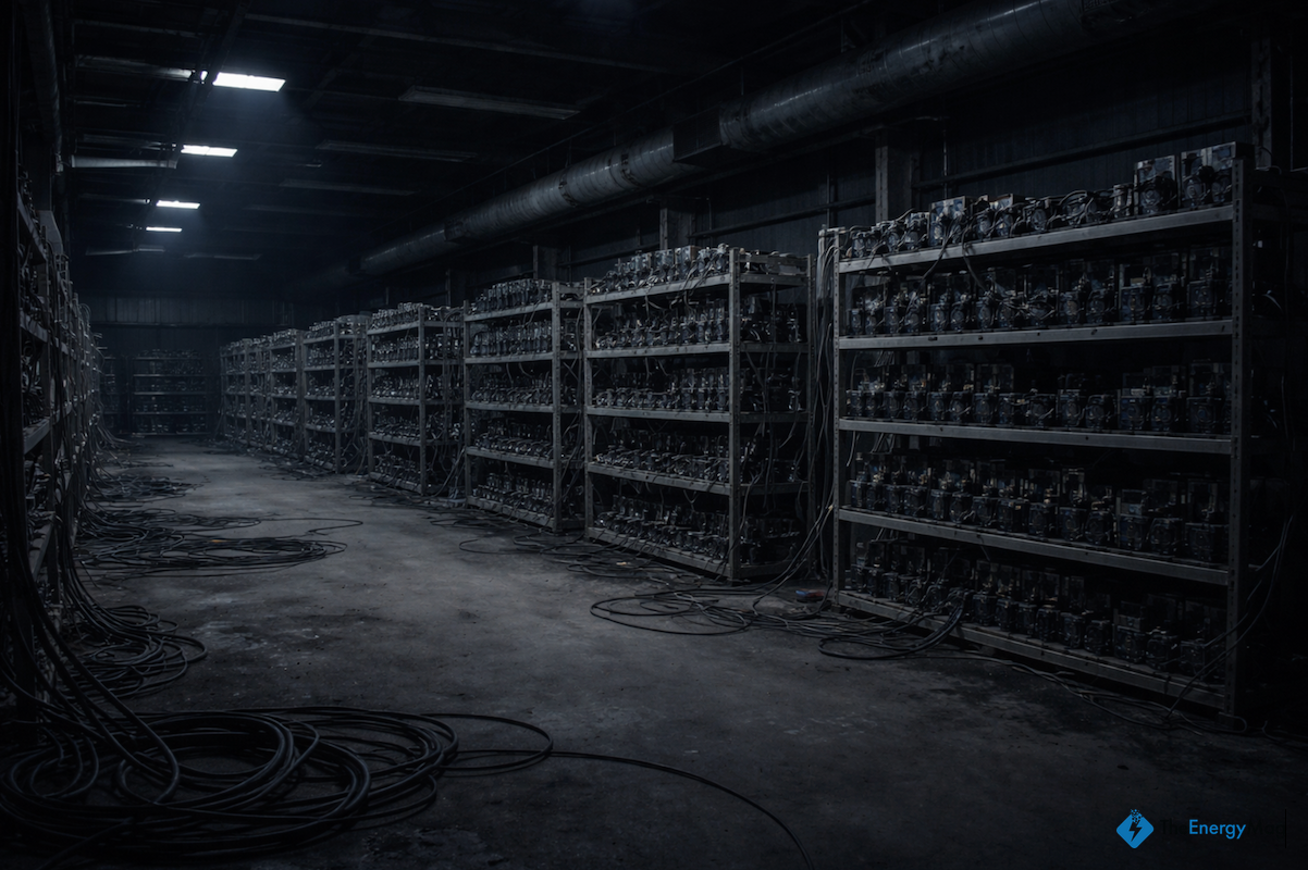 Bitcoin Miner NFN8 Files Chapter 11 After Fire, Lease Strain as Hashprice Hits Record Low