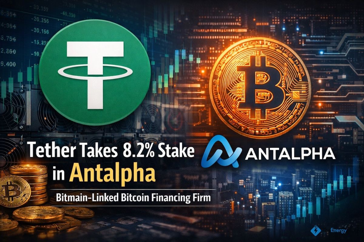 Tether Takes 8.2% Stake in Bitmain-Tied Bitcoin Mining Lender Antalpha
