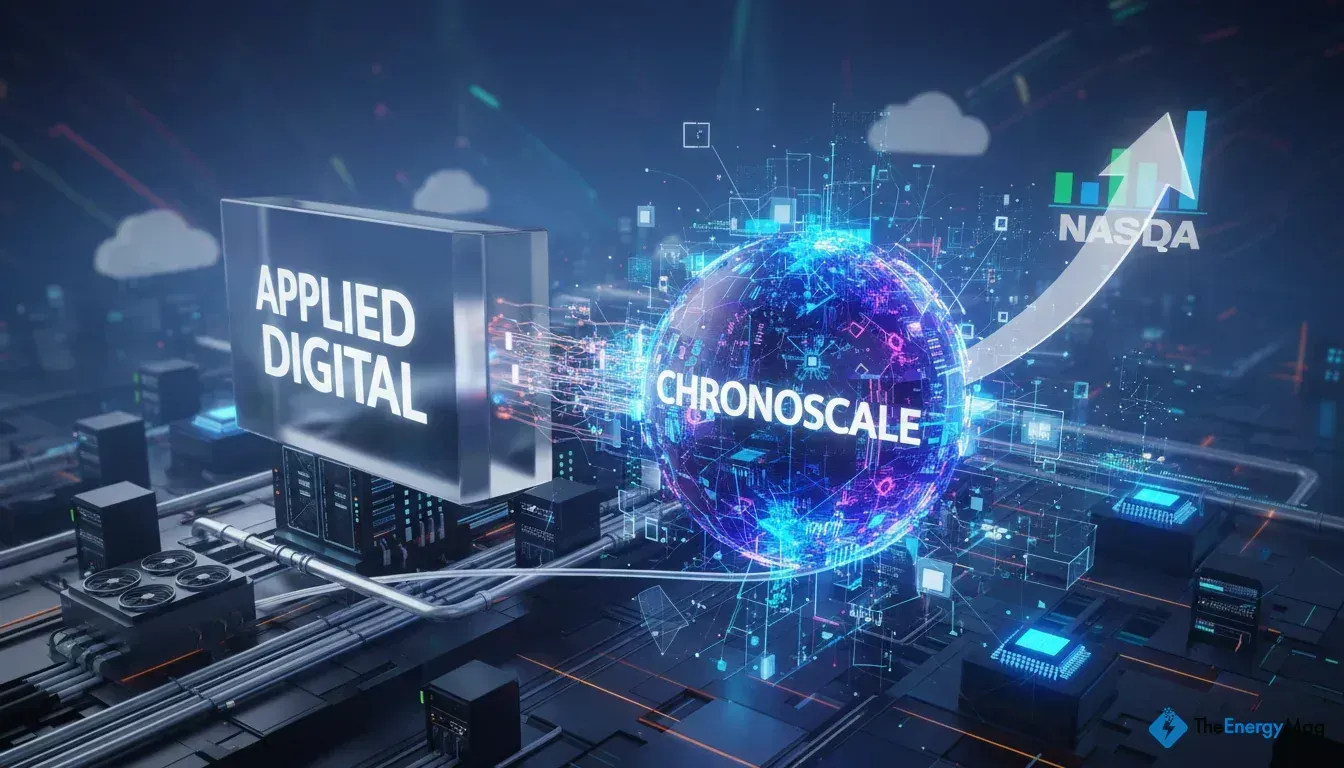 Applied Digital Completes AI Cloud Spinout Into New Nasdaq Firm ChronoScale