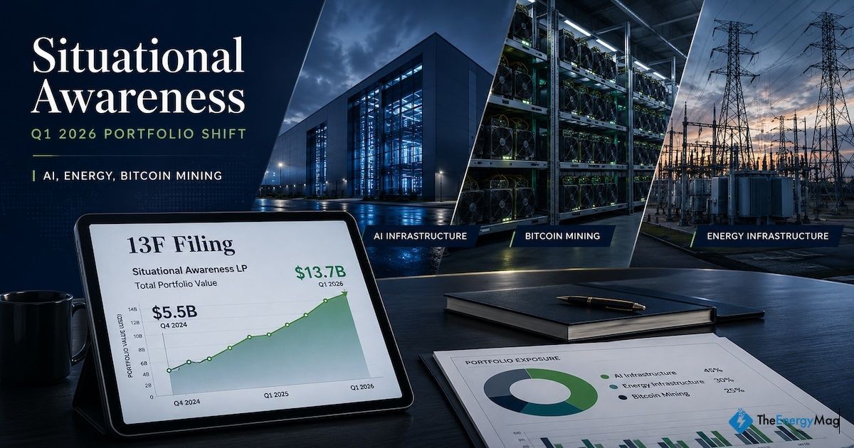 Situational Awareness Deepens AI Power Bets, Adds Bitcoin Miners in Q1 Portfolio Shift